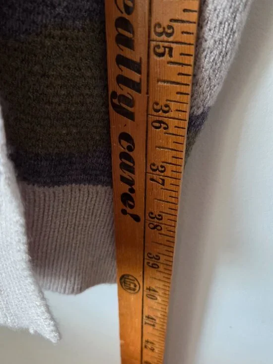 EUC FSL APPAREL CAMO PATTERN LONGLINE OPEN CARDIGAN SWEATER SIZE L - Picture 16 of 16